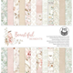 Scrapbookingpapper - 30x30 cm - Beautiful Moments