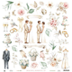Scrapbookingpapper - 30x30 cm - Beautiful Moments