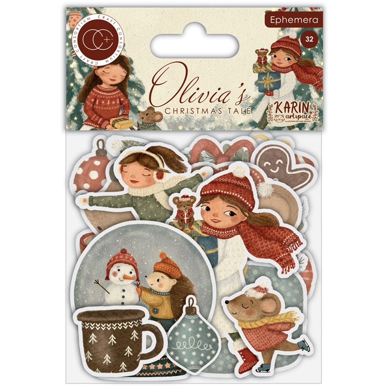 Chipboard - Olivias Christmas Tale - 40st