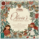 Pappersblock - 30x30cm - Olivias Christmas Tale - 30st