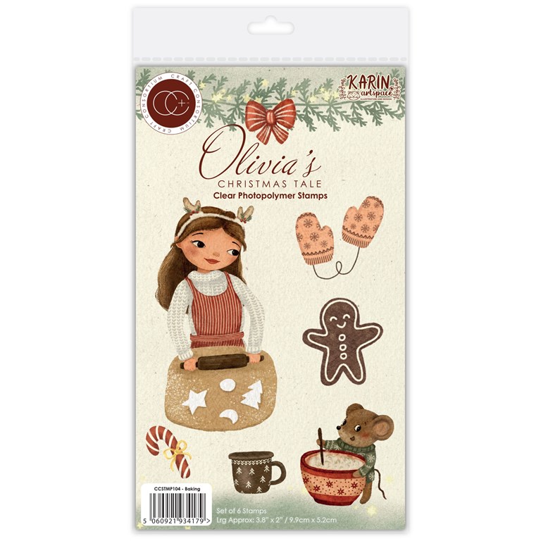 Clearstamps - A6 - Olivias Christmas Tale - Baking
