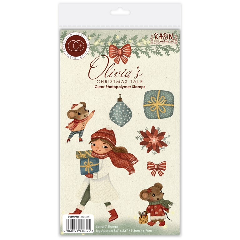 Clearstamps - A6 - Olivias Christmas Tale - Presents