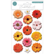Decoupage Stickers 3D Flowers - Soft Pastel