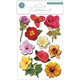Decoupage Stickers 3D Flowers - Cottage