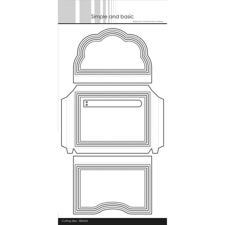 Simple and Basic Dies - A7/Giftcard envelope