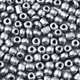 Glaspärlor - 6/0 Seed Beads - 4mm - 50g - Silver