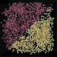 Glaspärlor - 8/0 Seed Beads - Glowing - 3mm - 220st - Camelia