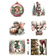 Marianne Design - Klippark A4 - Fairybells Enchanted Christmas