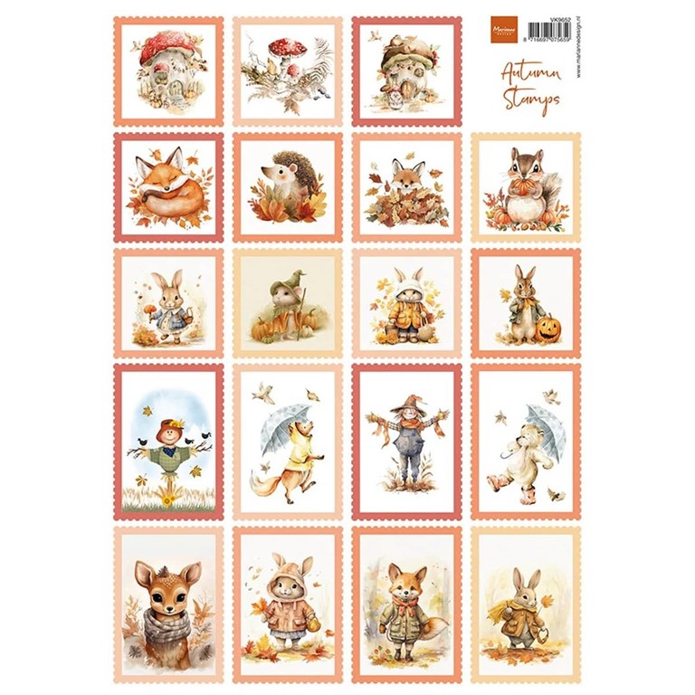 Marianne Design - Klippark A4 - Autumn Stamps