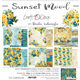 Scrapbookingpapper - 30x30cm - Sunset Mood
