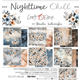 Scrapbookingpapper - 30x30cm - Night time Chill