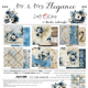 Scrapbookingpapper - 30x30cm - Mr And Mrs Elegance