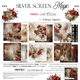 Scrapbookingpapper - 30x30cm - Silver Screen Magic