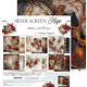 Scrapbookingpapper - 30x30cm - Silver Screen Magic