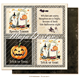Pappersblock - Maja Design - Halloween - 15x15cm