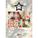 Scrapbookingpapper - A5 - Distressed Christmas