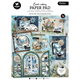 A4 block med die-cuts - Card making pad - Winter Wonderland