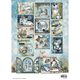 A4 block med die-cuts - Card making pad - Winter Wonderland