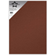A4 - Pärlemorpapper - Rusty Brown - 10st