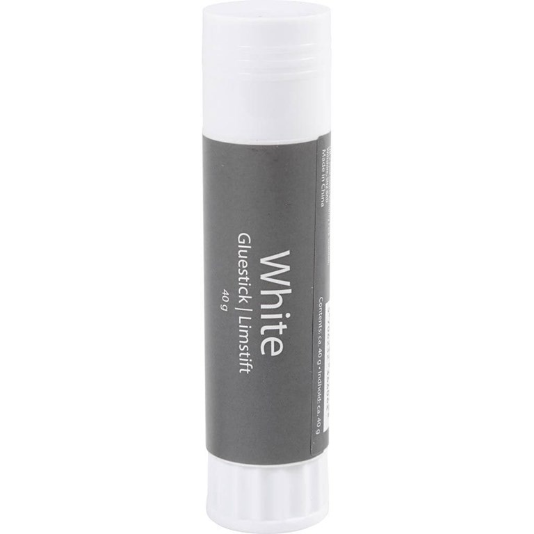 Stort Limstift - Vitt - 40g