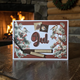 PY Hobby Dies - God Jul - Med Bakgrund - 4,5 x 3,5 cm