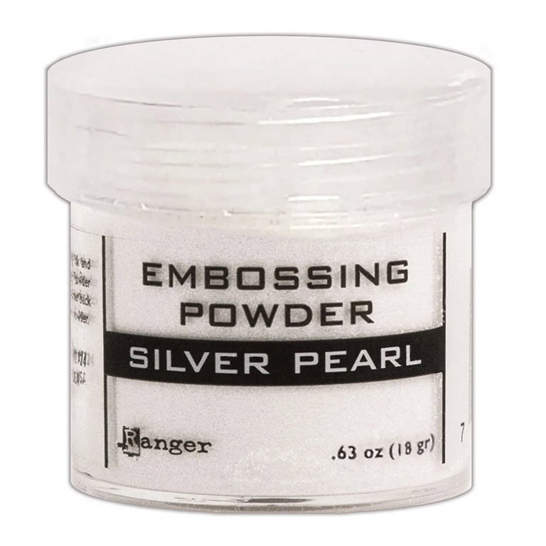 Ranger Embossingpulver - Silver pearl