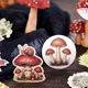 Paket med stickers - Vintage - insekter, växter & etiketter - 6st förpackningar