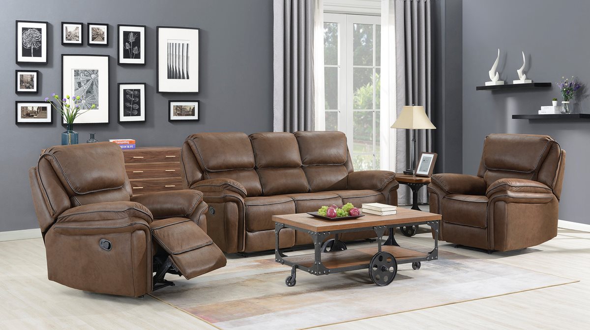 Saranda Recliner 3-Sitssoffa