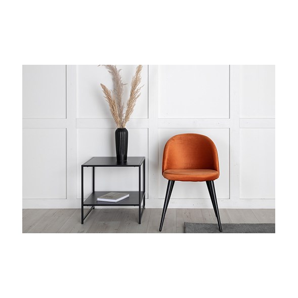 Velvet matstol 2-pack