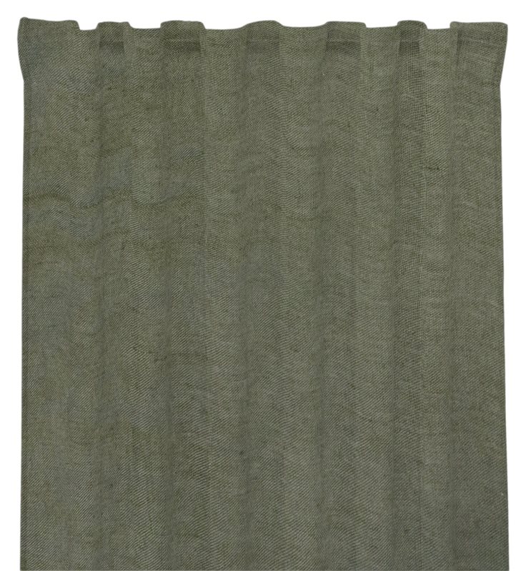 Alba 100% Lin Gardinlängder 2-Pack