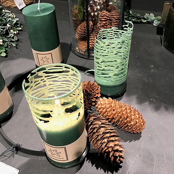 Spindelvävsblockljus Svanenmärkt