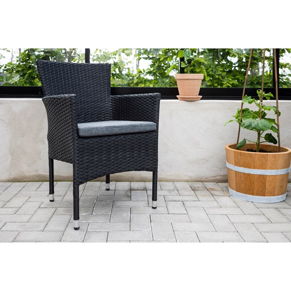 Malina matstol 2-pack