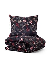 LN Julkula Grå 2-Dels Påslakan