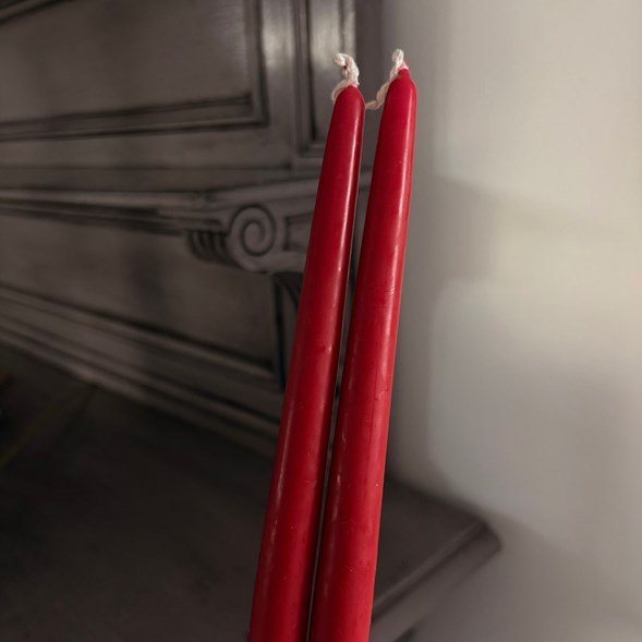 Handstöpta Antikljus matta 2-pack