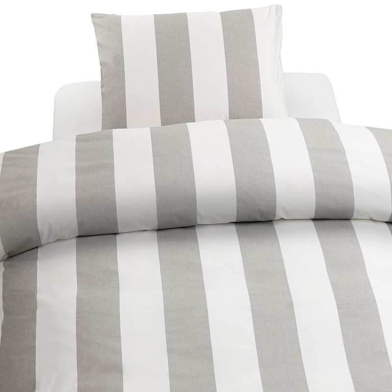 Block Stripe 2-Dels Påslakanset