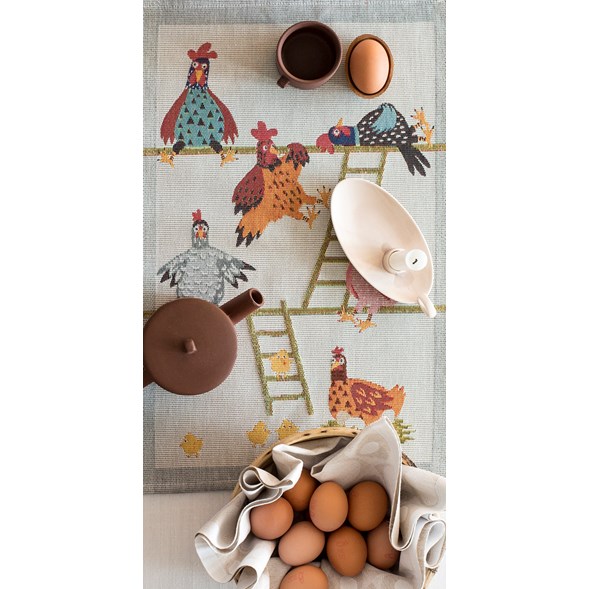 Hönshus kökshandduk Ekelund