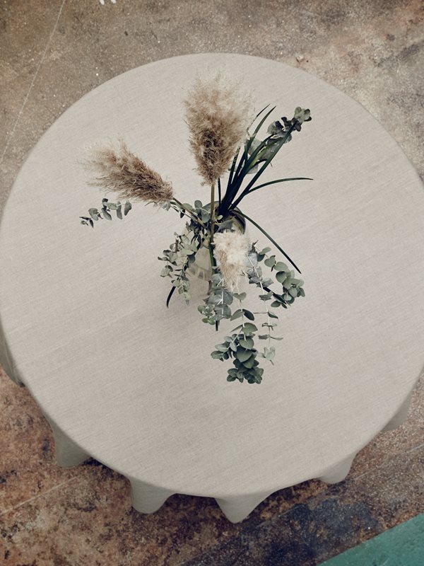 Lovely Linen duk rund