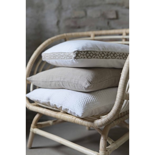 Indra kuddfodral bomull/lin