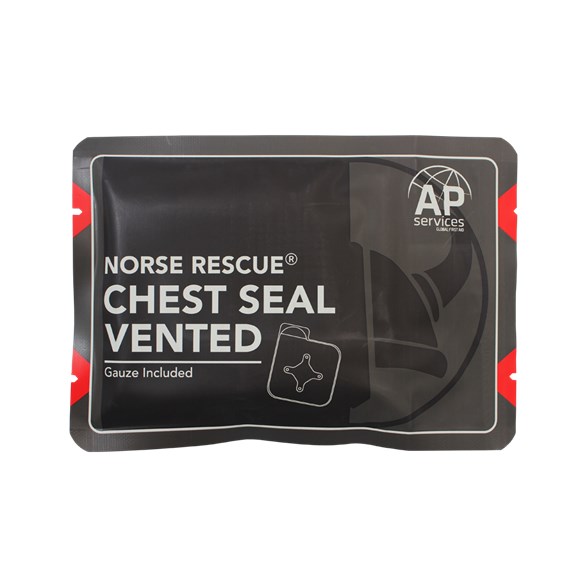 Chest Seal, Norse Rescue, vented, singlepack