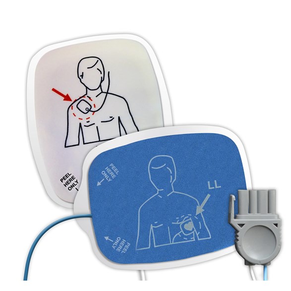 Defibrillatorelektroder, passar Lifepak 1000 /500/12/15. Vux