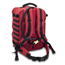 Akutryggsäck, räddning, röd, inkl regnskydd, m innehåll
