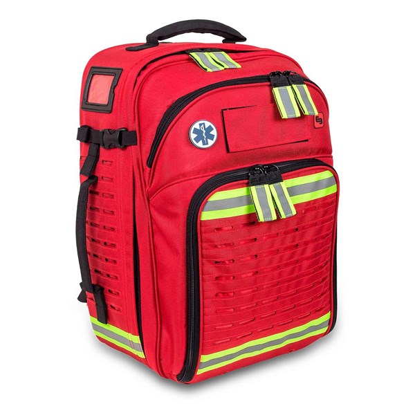 Paramed, XL, räddningsryggsäck, röd, tom