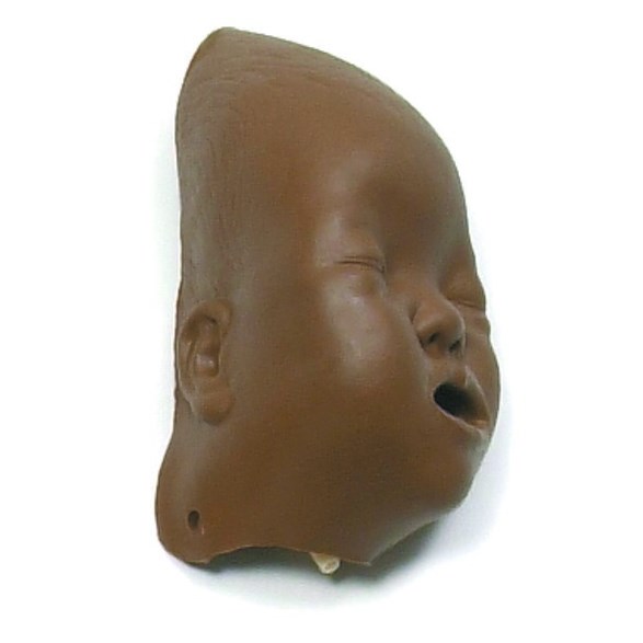 Little Baby QCPR/Baby Anne, ansiktshud, mörk, 6-pack