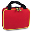 Förstahjälpen kit, liten väska m handtag, röd, cure´s