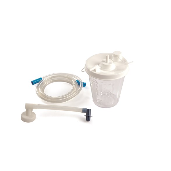 LCSU 800 ml Disposable canister w/tubing LCSU4 (qty.1)
