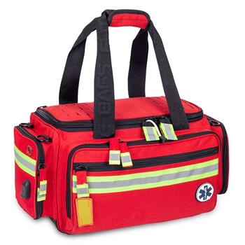 Extremes väska BLS, bärhandtag/ryggsäck, röd, tom