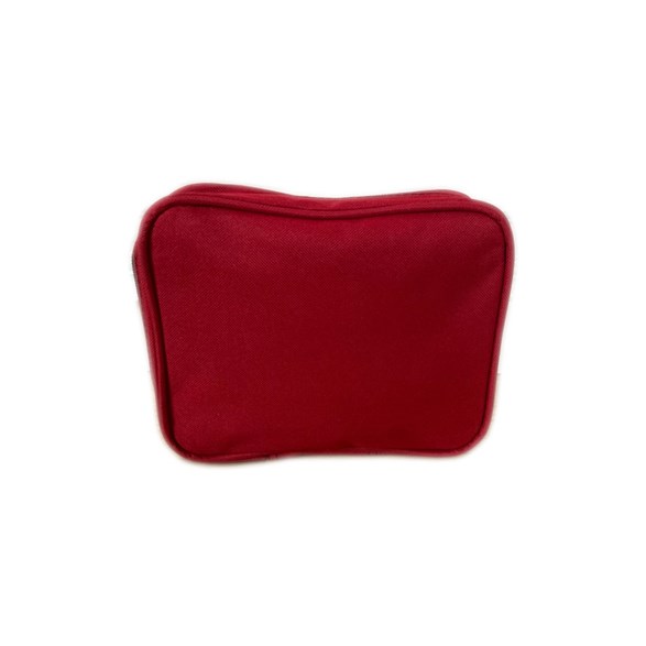 Förbandsväska Modell 6, röd med kardborrfäste (tom)