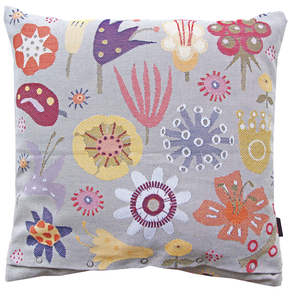 Kuddfodral 45x45cm Blommor