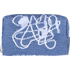Pouch 8cm Cords Sky Blue