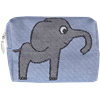 Pochette 12cm Éléphant Bleu